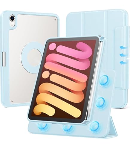 Amazon.com: ZENLU iPad mini 6th 7th Generation Case Removable